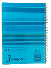 IBC 3 Subject Notebook A4 SizeMP-09-3S-CPP